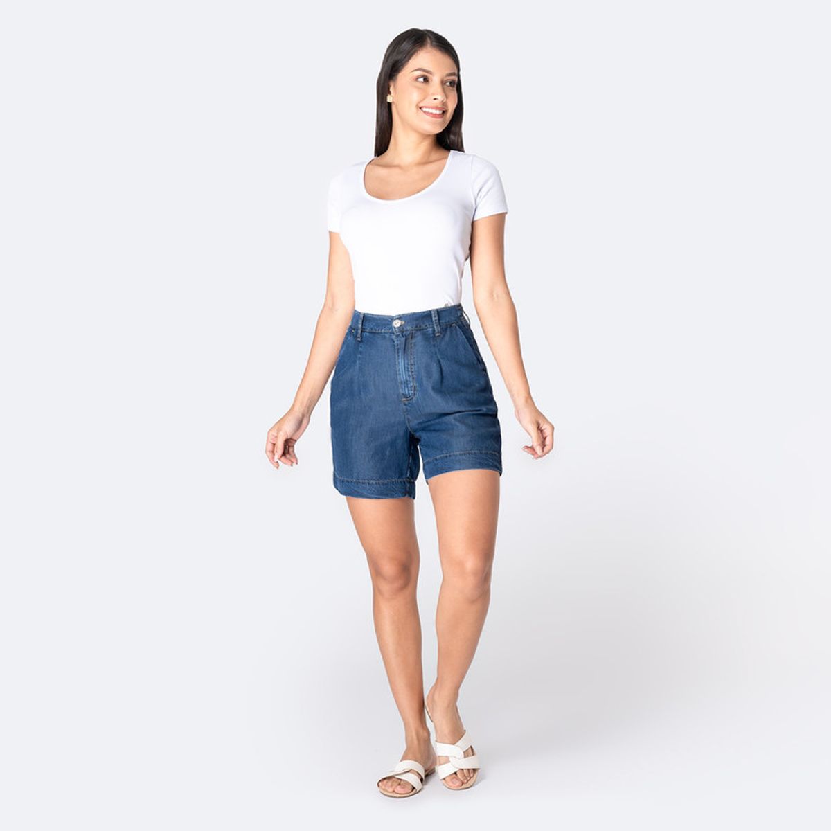 PIONIER - Bermuda Denim Mujer Lyta Pionier