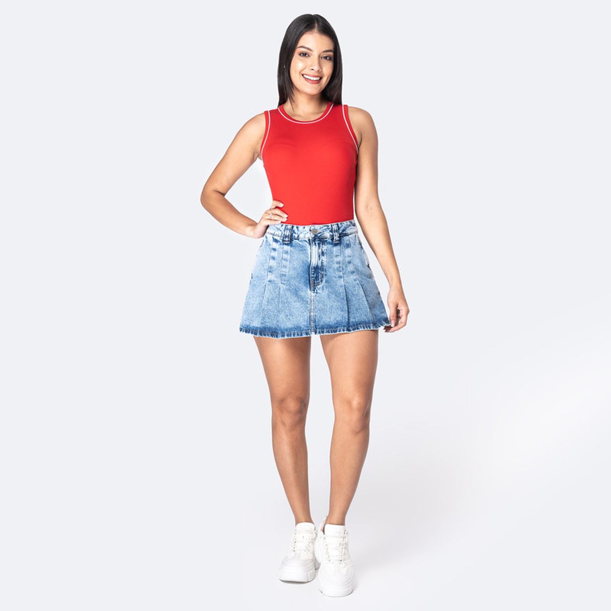 PIONIER - Short Denim Mujer Aidda Pionier