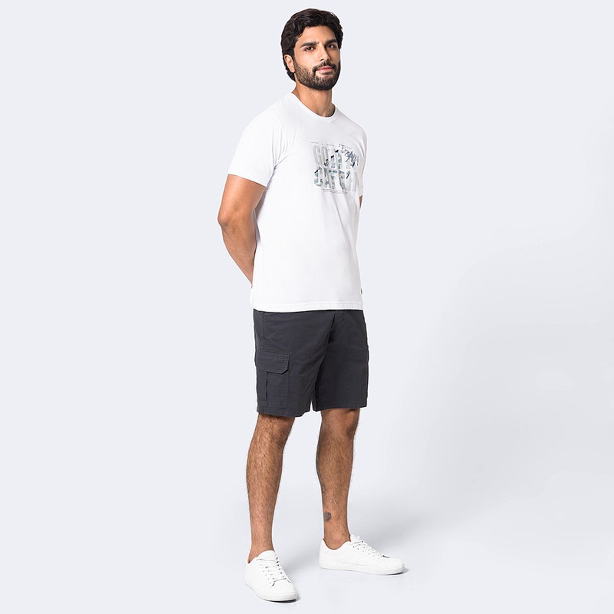 PIONIER - Short Bermuda Cargo Tafeta Termes Hombre