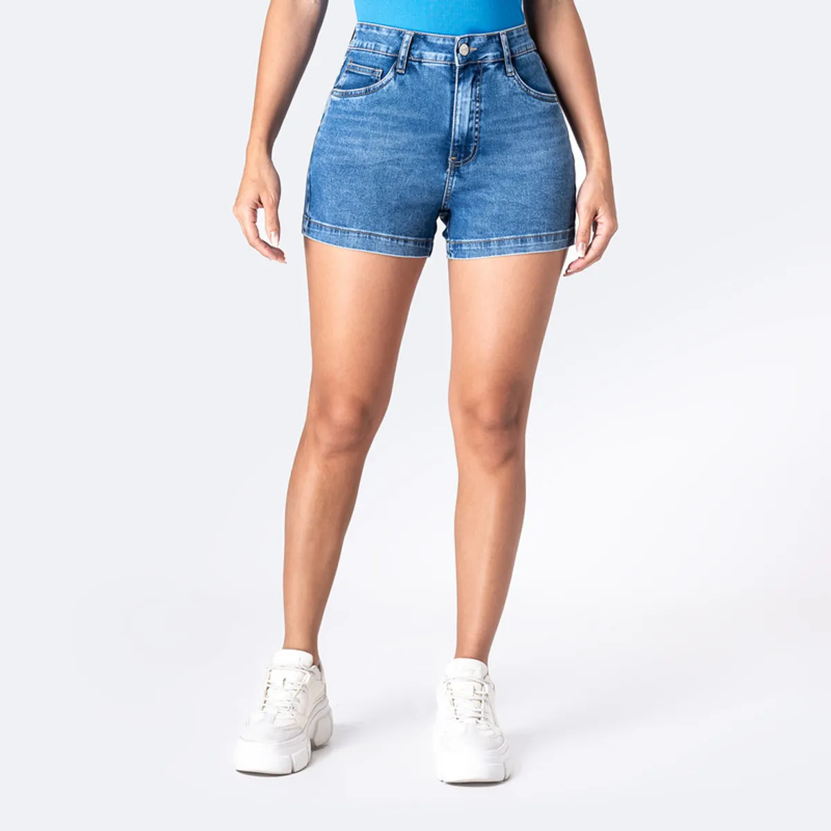 PIONIER - Short Denim Stretch Mujer Brenddah Pionier