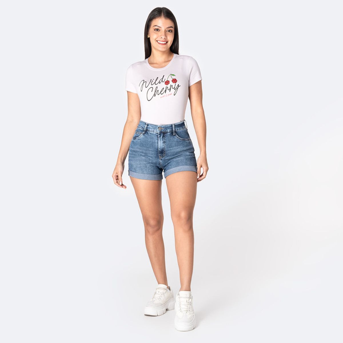 PIONIER - Short Denim Stretch Mujer Arasely Pionier