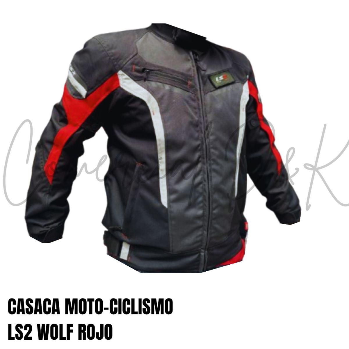 LS2 - CASACA LS2 WOLF TALLA XL MOTO-CICLISMO