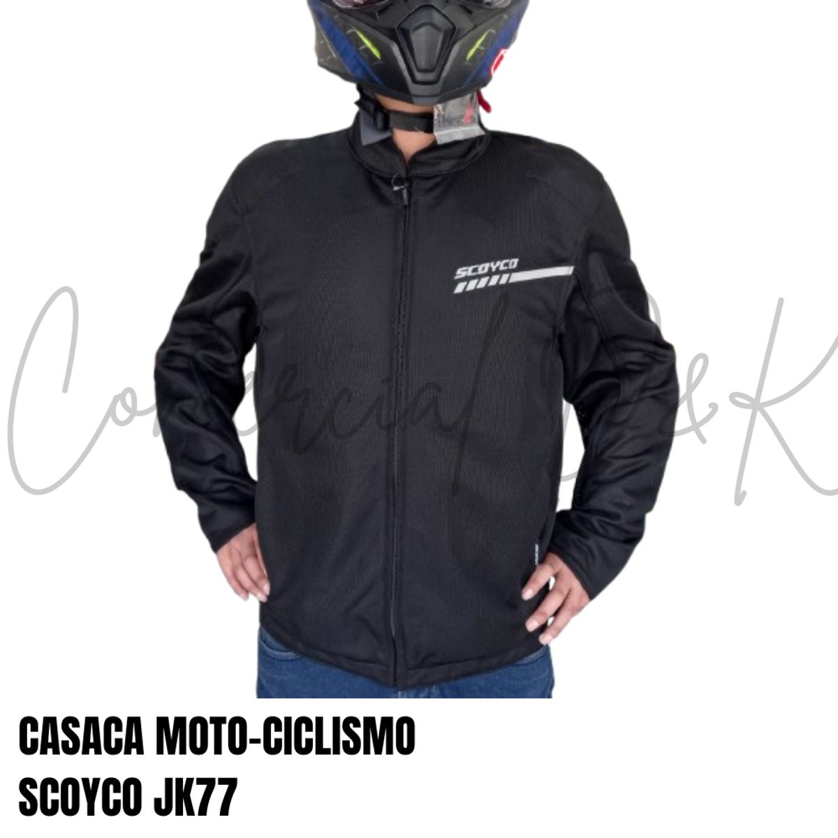 SCOYCO - CASACA SCOYCO JK77 TALLA L MOTO-CICLISMO