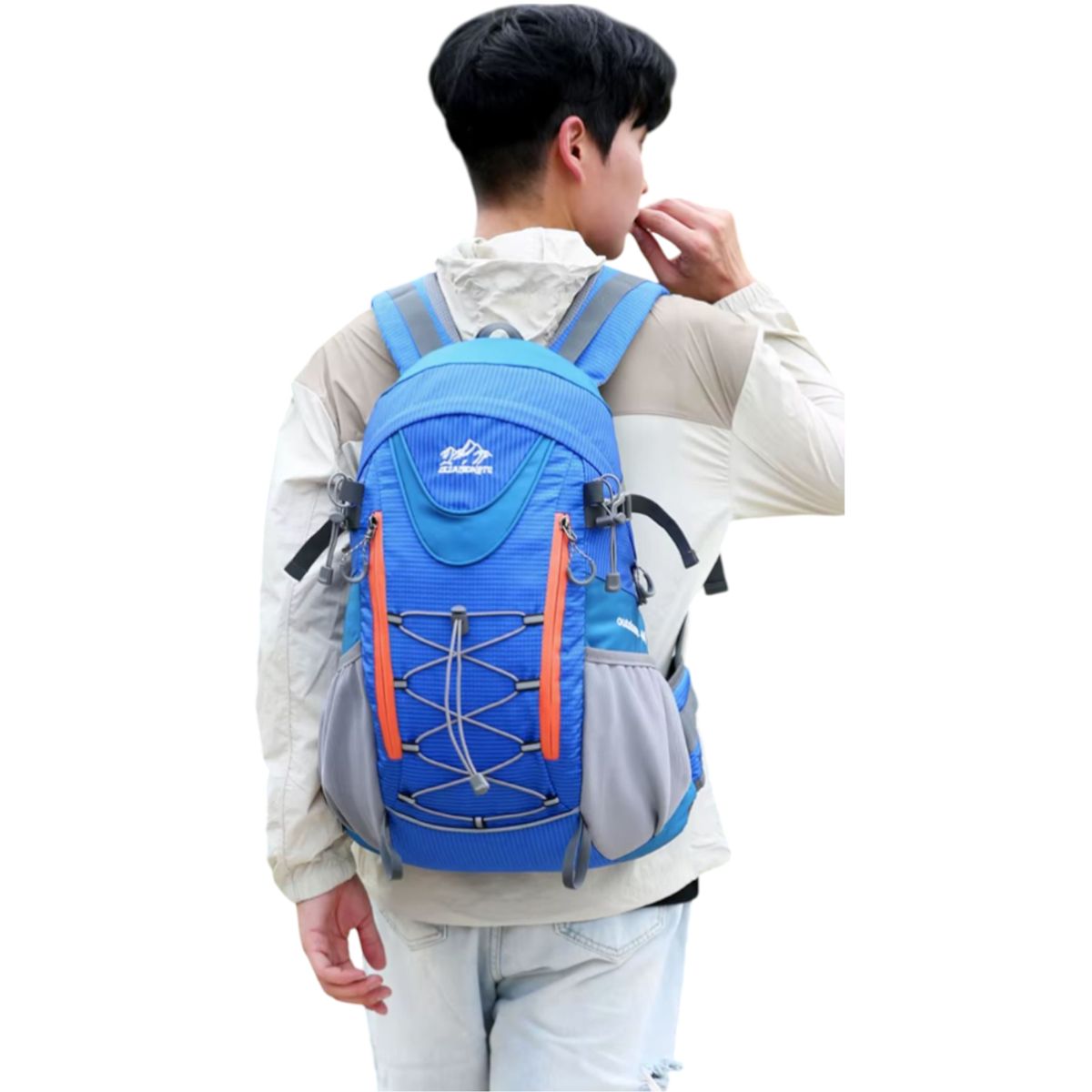 GENERICO - Mochila Trekking 40 Litros Outdoor 034 Montaña Viaje Campamento