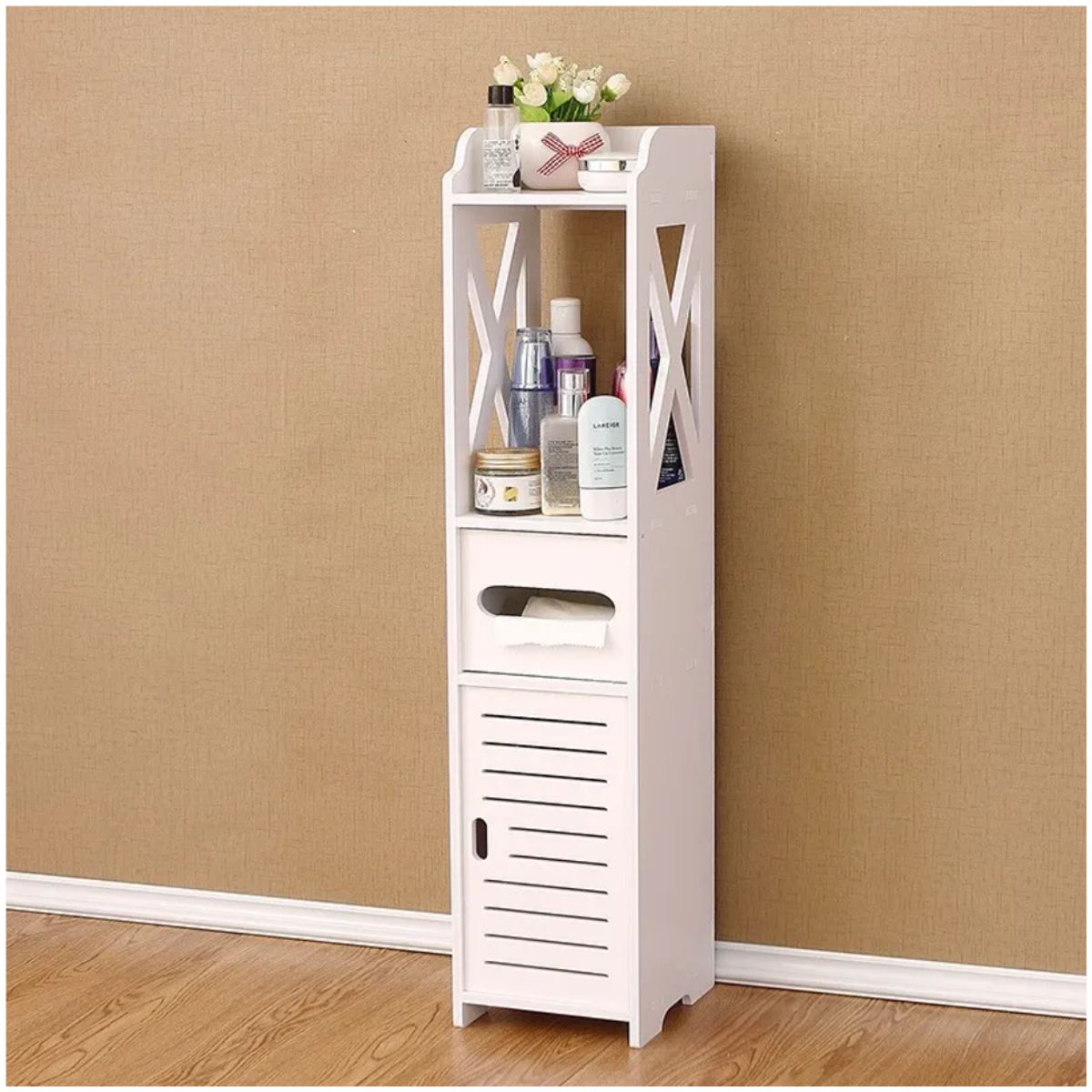 INSPIRA MARKET - Organizador Estante de Baño Porta Papel