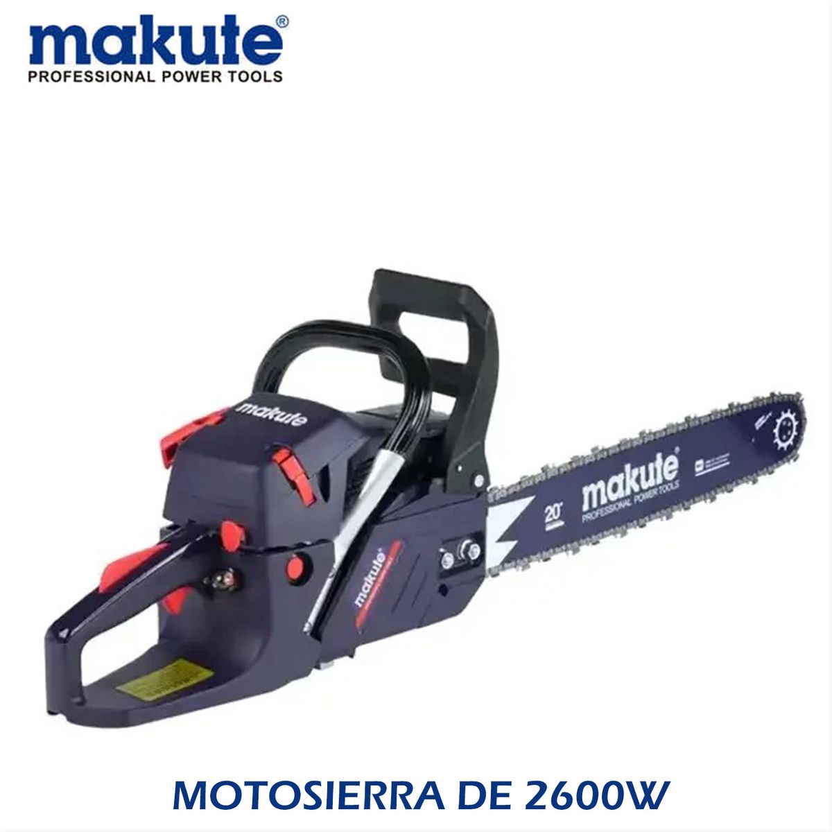 MAKUTE - MOTOSIERRA DE 2600 W