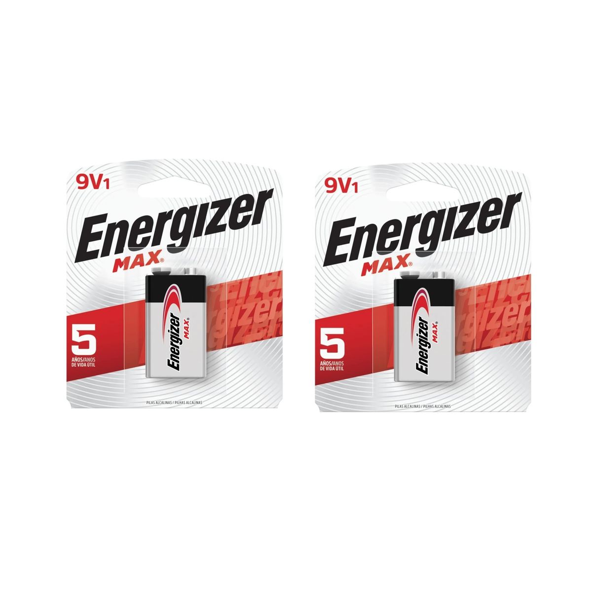 ENERGIZER - Pilas 9 Voltios x2 uds Energizer Original