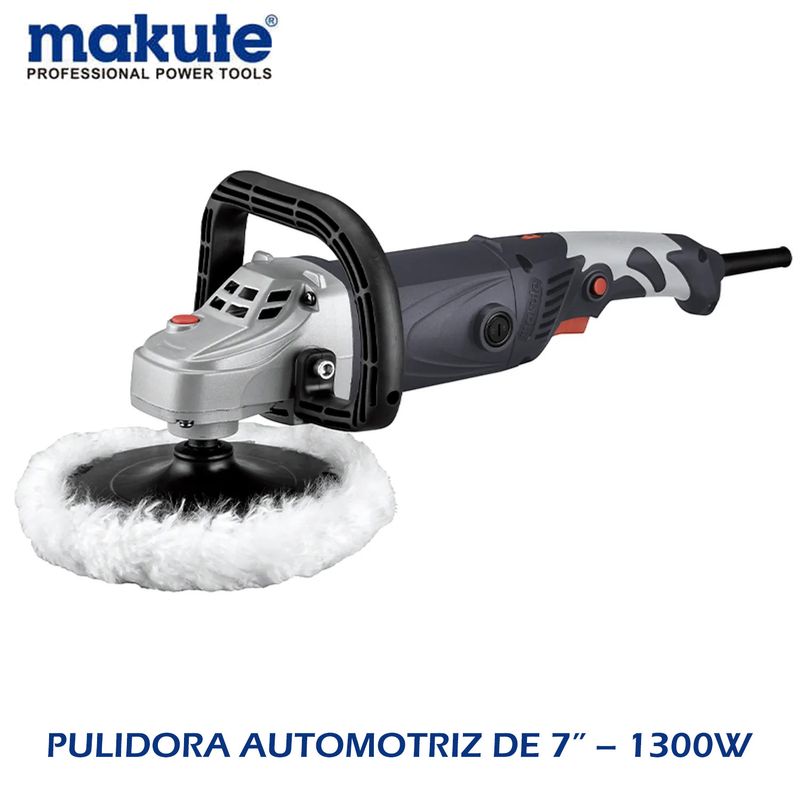 MAKUTE - PULIDORA DE AUTO DE 7" 1300 W