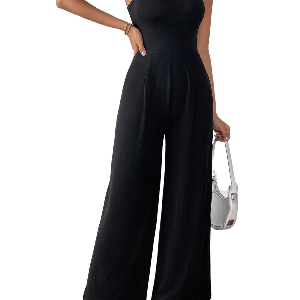 BLWOENS - Mono de verano para mujeres - Negro