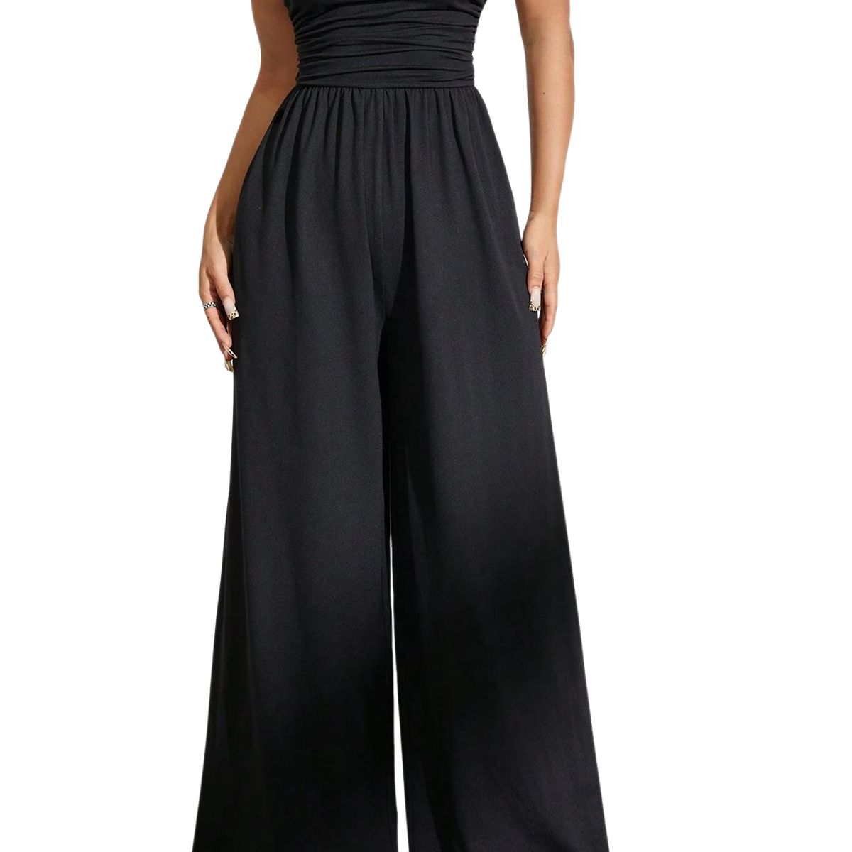 BLWOENS - Mono de verano para mujeres - Negro