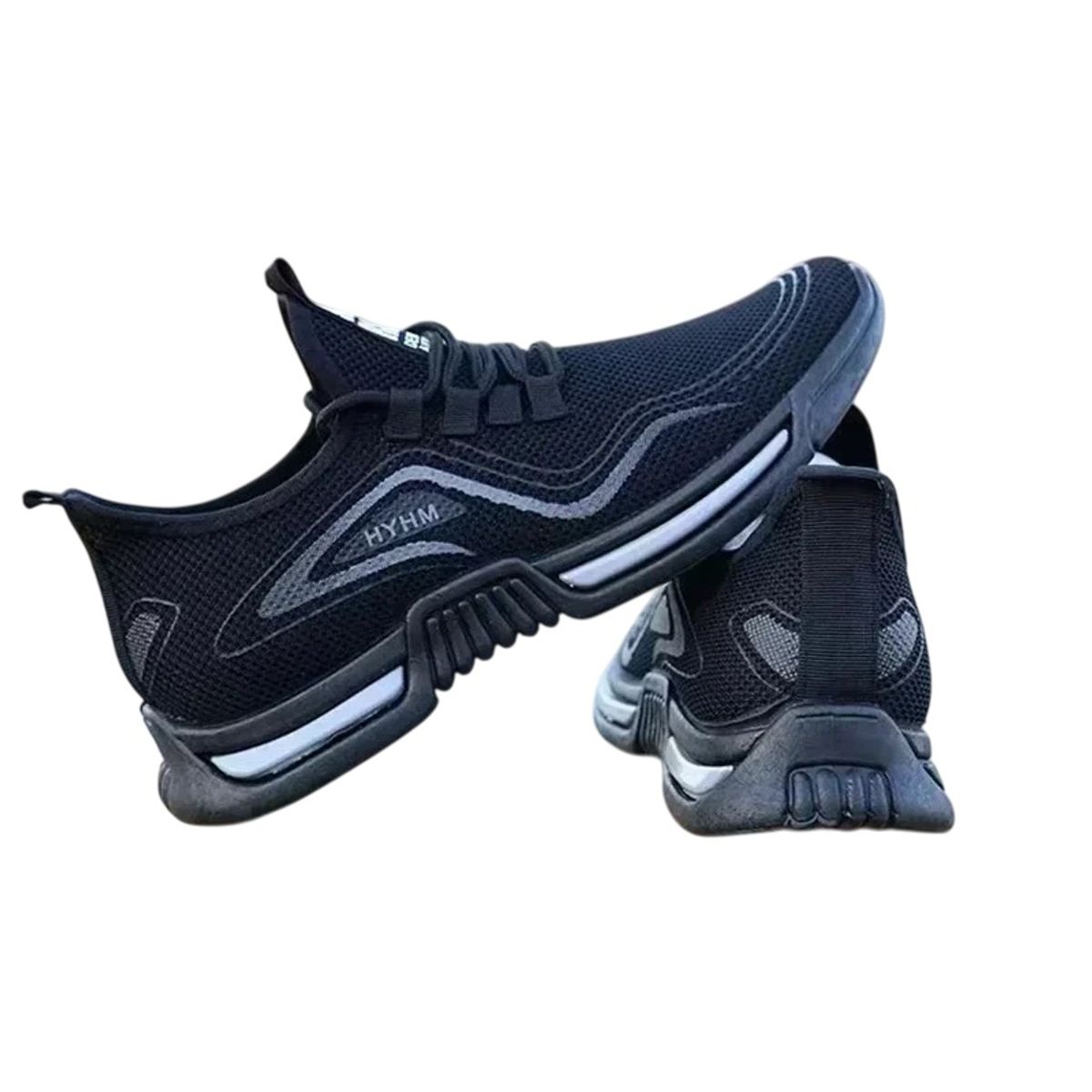 GENERICO - Zapatillas Urbanas Sayt Rlae Yez Hombre Importado Negro