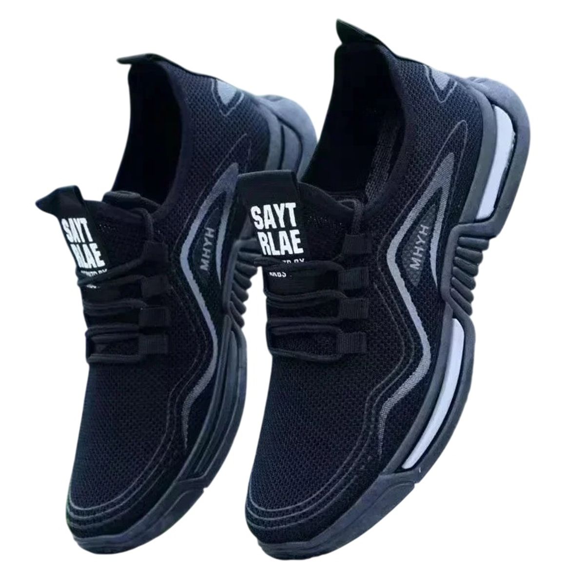 GENERICO - Zapatillas Urbanas Sayt Rlae Yez Hombre Importado Negro