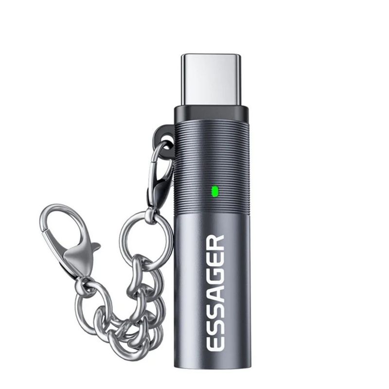 ESSAGER - Mini Encendedor Eléctrico  Essager Tipo C Para Celular  Fácil Transporte