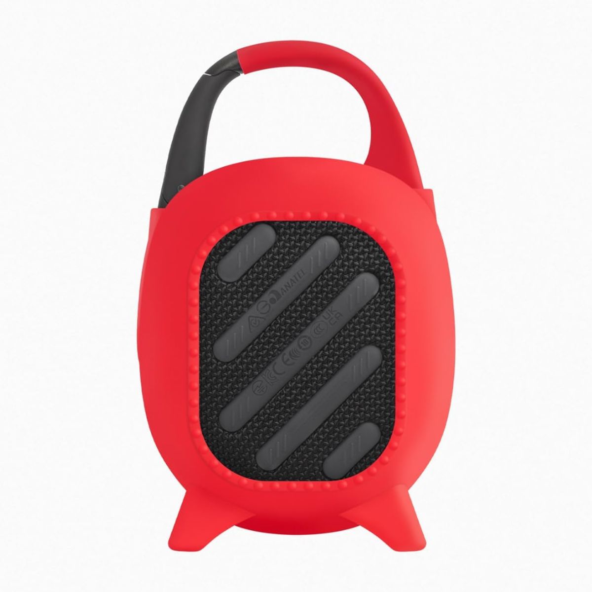 GENERICO - Funda Case De Silicona Para Jbl Clip 5 rojo
