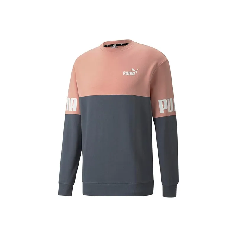 GENERICO - Polera PUMA Power Colorblock Logo Crew Talla S