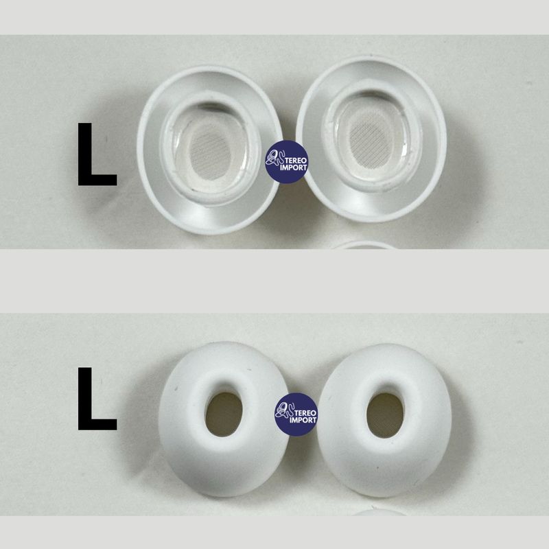 GENERICO - Almohadillas de silicona compatible con AirPods Pro 1 - 2  (2 pares L)