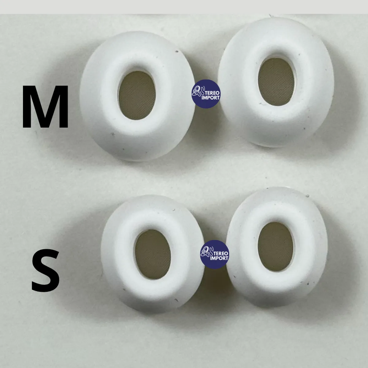 GENERICO - Almohadillas de silicona compatible con AirPods Pro 1 - 2  (2 pares SM)