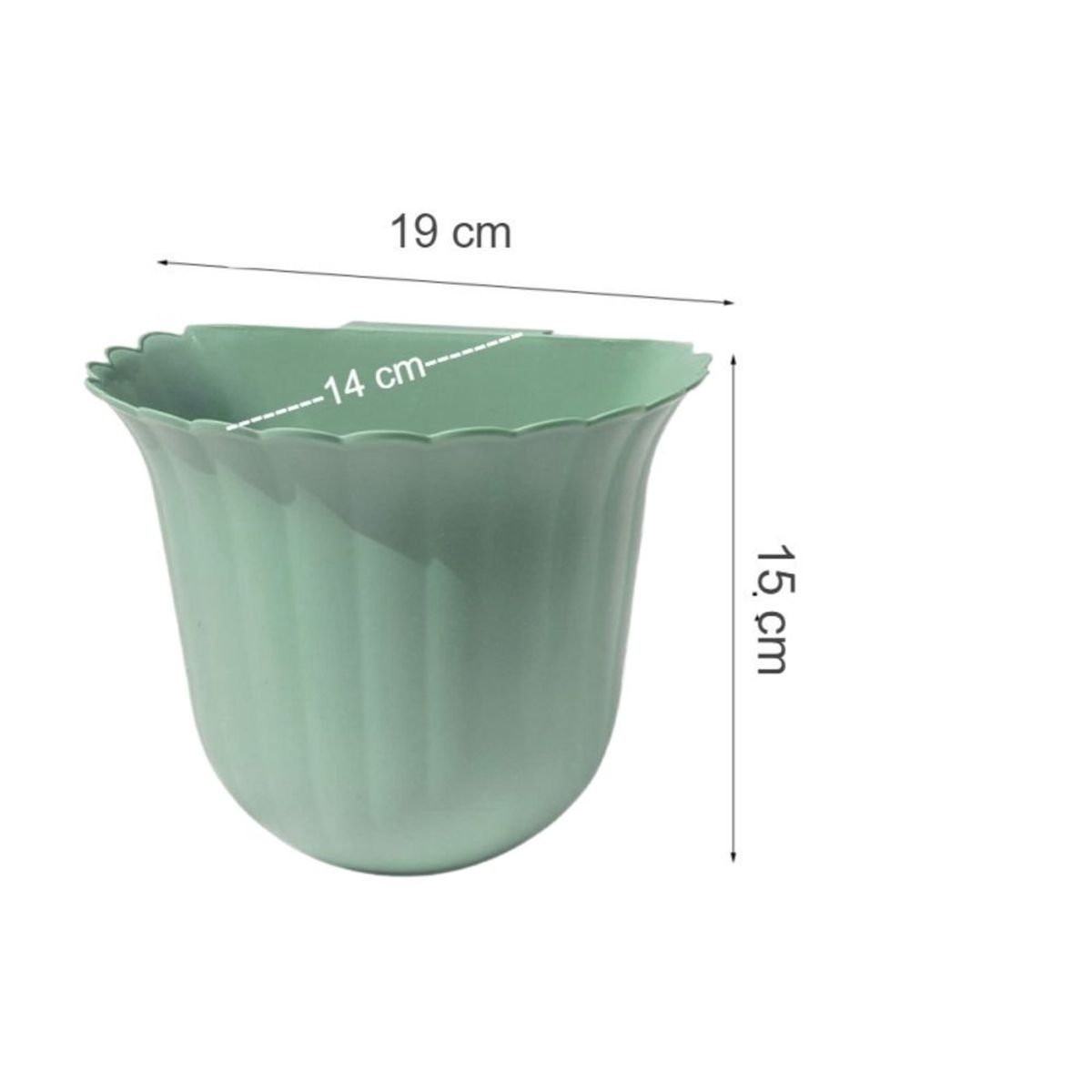 INSPIRA - Cesta Maceta Multifuncional Colgante en forma de Flor