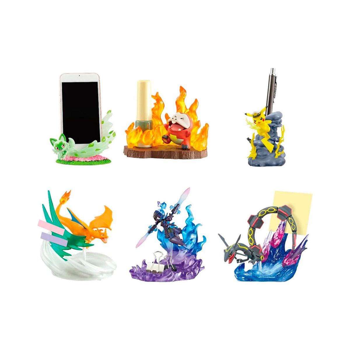 POKEMON - Pokemon Re Ment DesQ Battle Anime Caja Completa