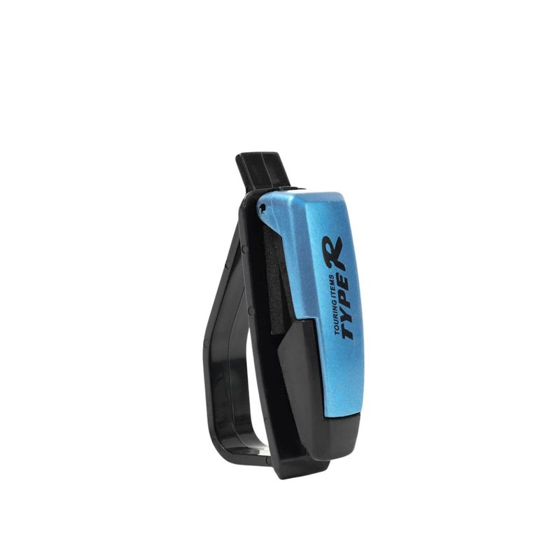 GENERICO - Clip Sujetador para lentes de sol TYPE R  Color Azul