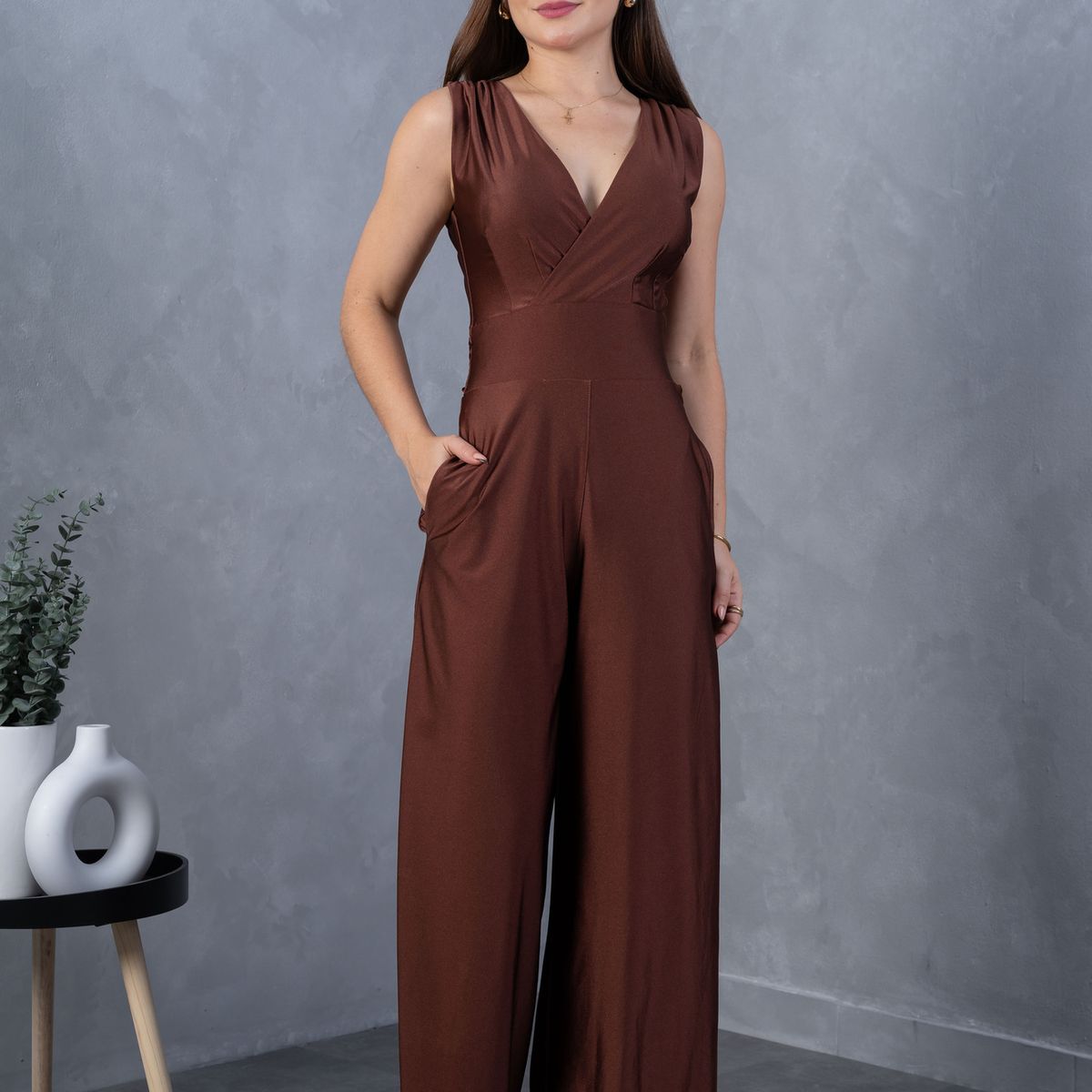 NANCY'S COLLECTION - Enterizo Palazo Mujer Nancys Collection