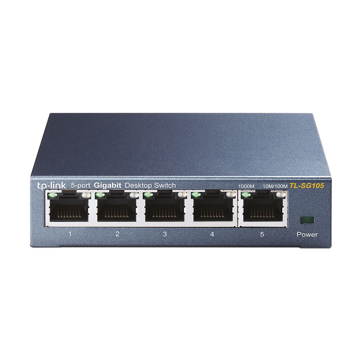 TP LINK - Switch Tp-Link TL-SG105 de 5 Puertos Gigabit Case Metálico