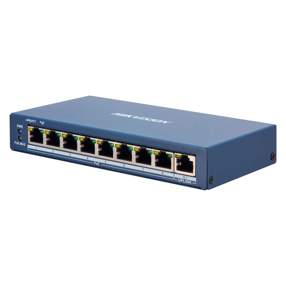 HIKVISION - Switch 8 Puertos Poe Hikvision DS-3E1309P-EI/M Gestionable