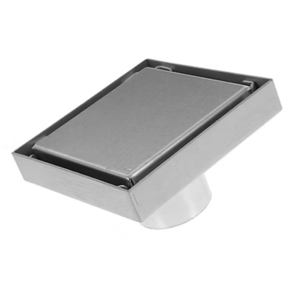 XM - Sumidero 10 x 10 Satinado Acero inoxidable 304