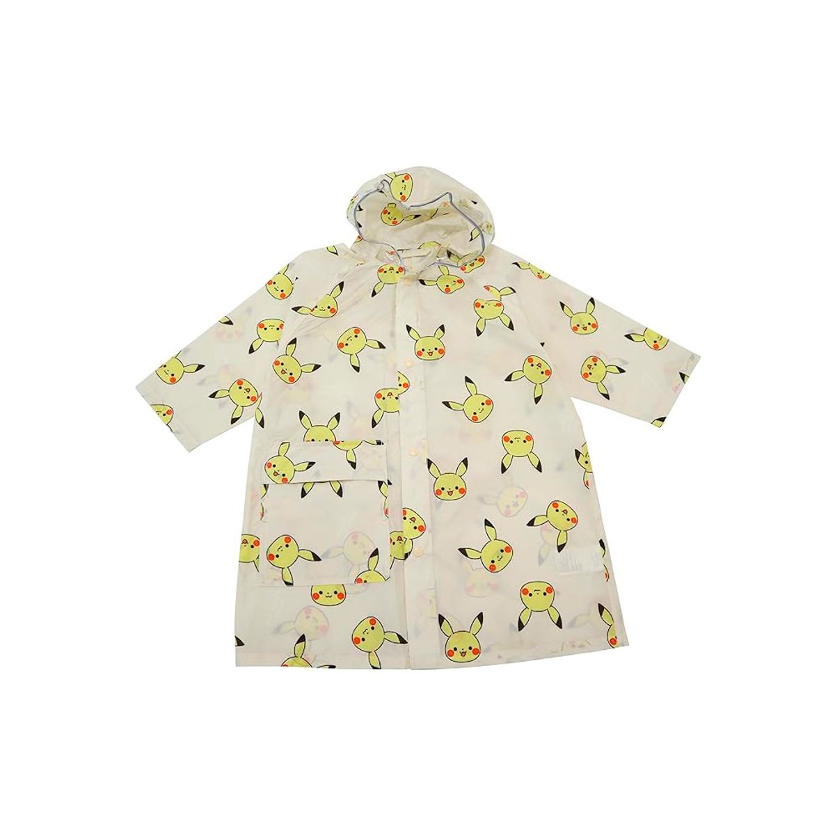 GENERICO - Pokemon Monpoke Impermeable de Pikachu 110cm