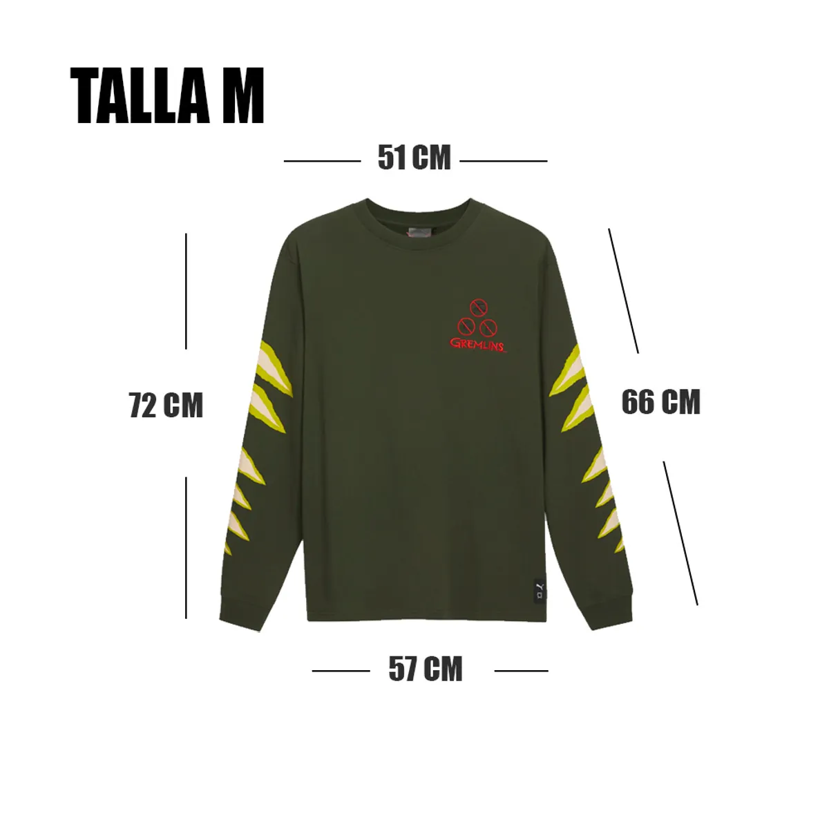 GENERICO - Puma Hoops X Gremlins Crew Neck Talla M Hombre