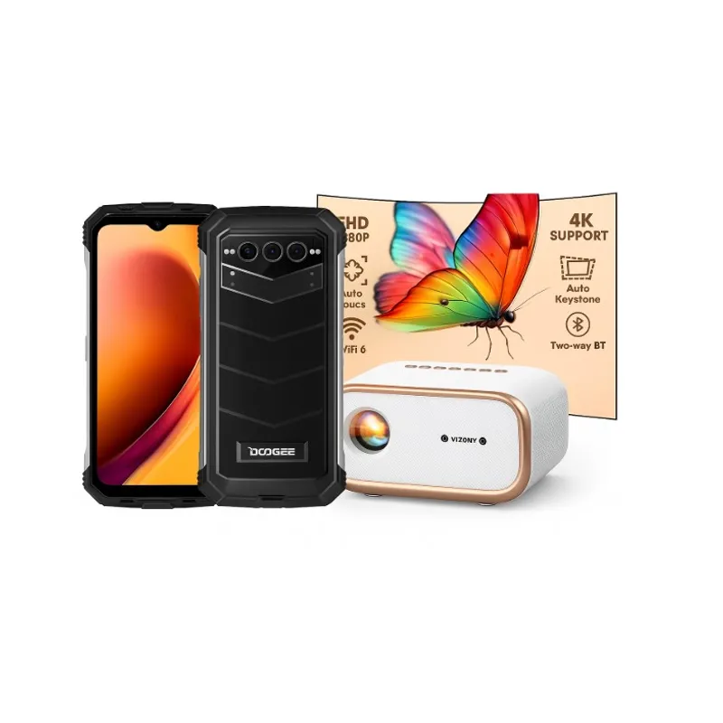 DOOGEE - Celular DOOGEE + PROYECTOR VIZONY VMAX 12GB ram 256GB Rom