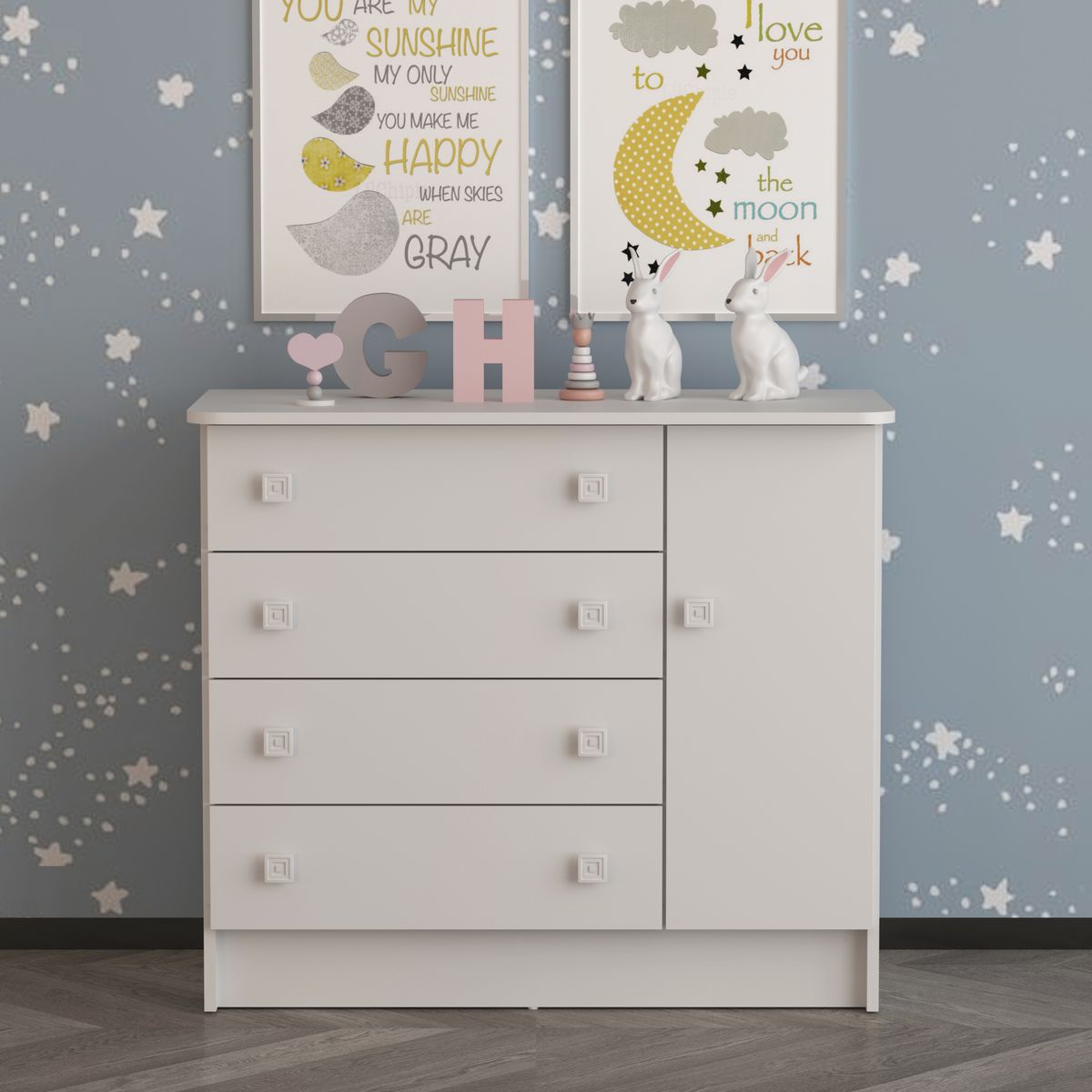 2020 HOME PERU - Cómoda San Pablo Blanca