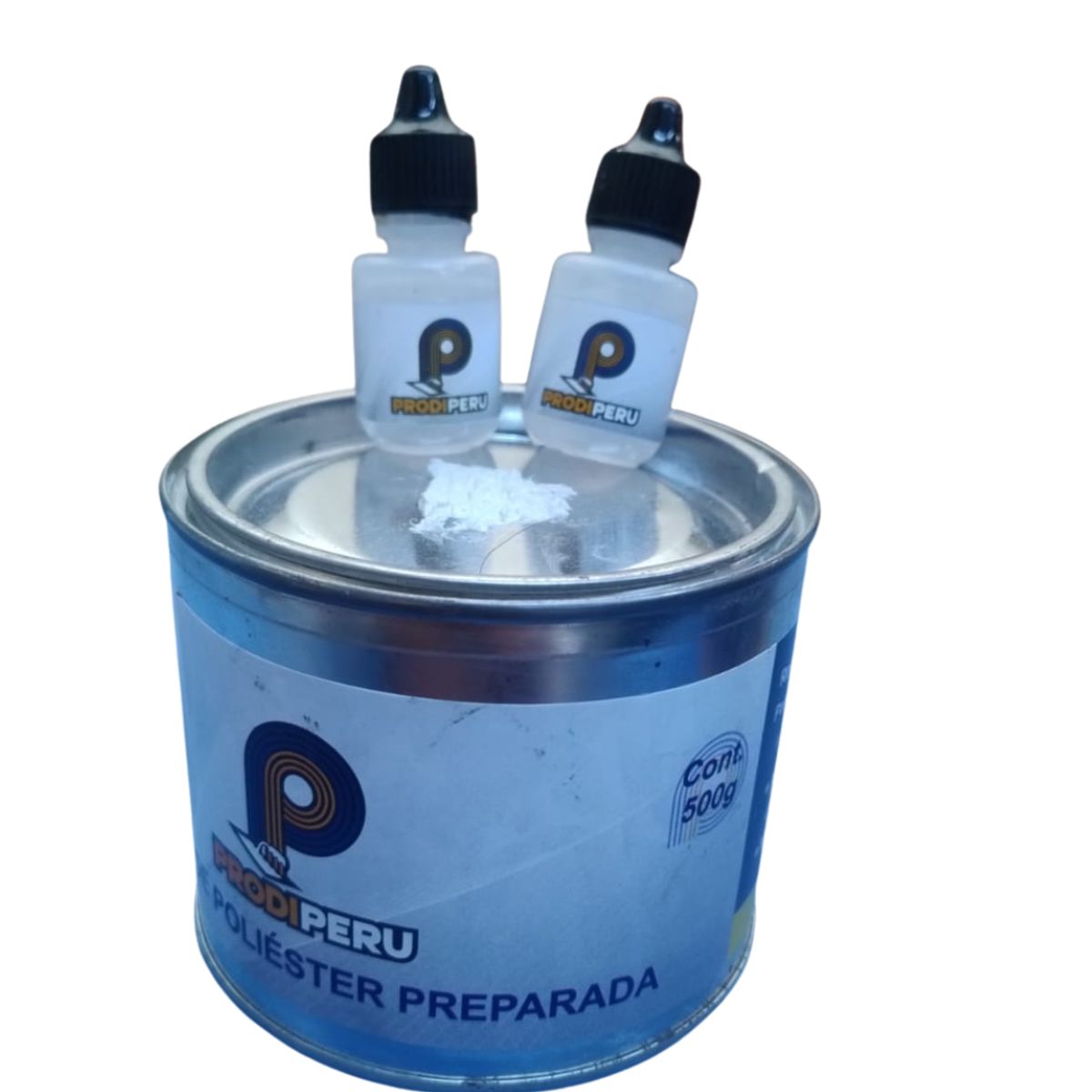 RESINA EPOXICA DE POLIESTER BLANCO 500G, marca GENERICO - Foto 2