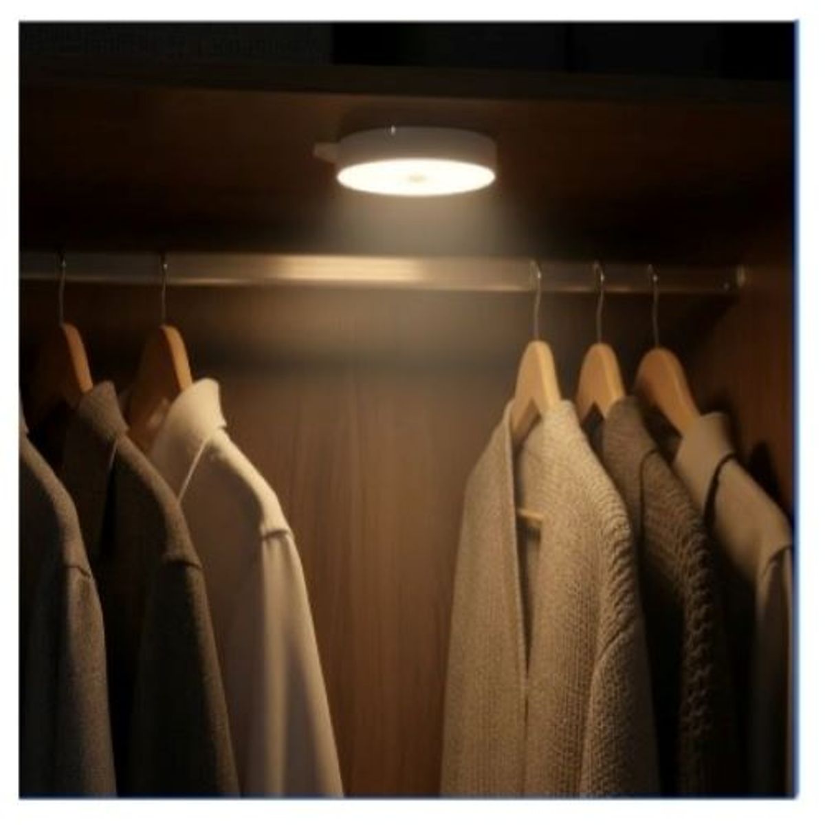 GENERICO - 2 LUCES LED CON SENSOR DE MOVIMIENTO RECARGABLE