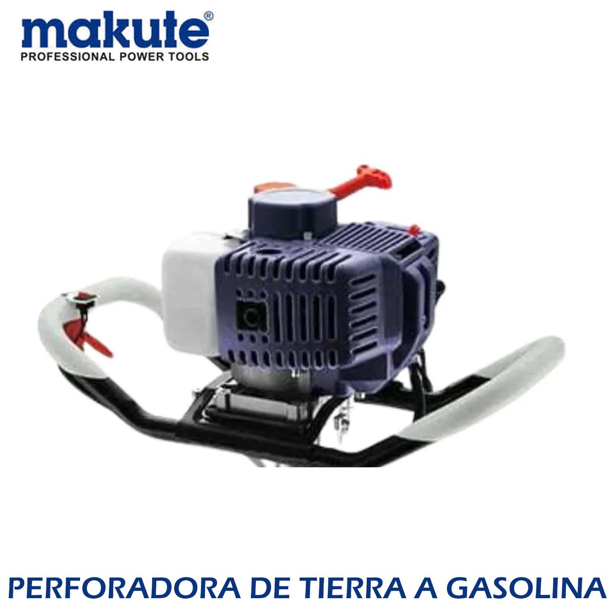 MAKUTE - PERFORADORA DE TIERRA A GASOLINA 1600 W