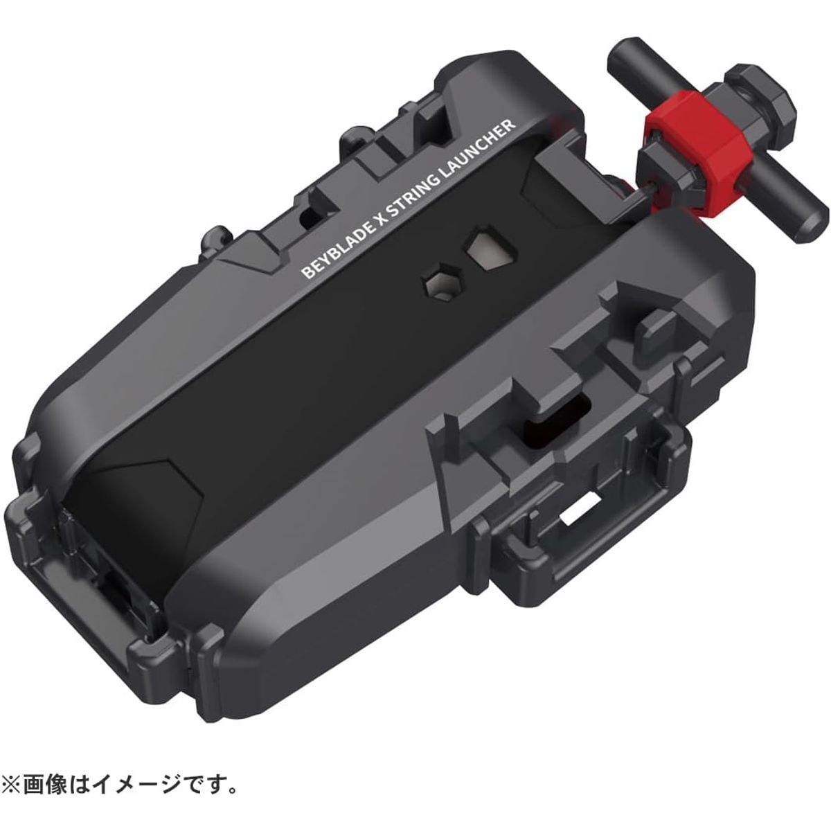 TAKARA TOMY - BEYBLADE X SOLO LANZADOR NEGRO Y ROJO DEL UX-11