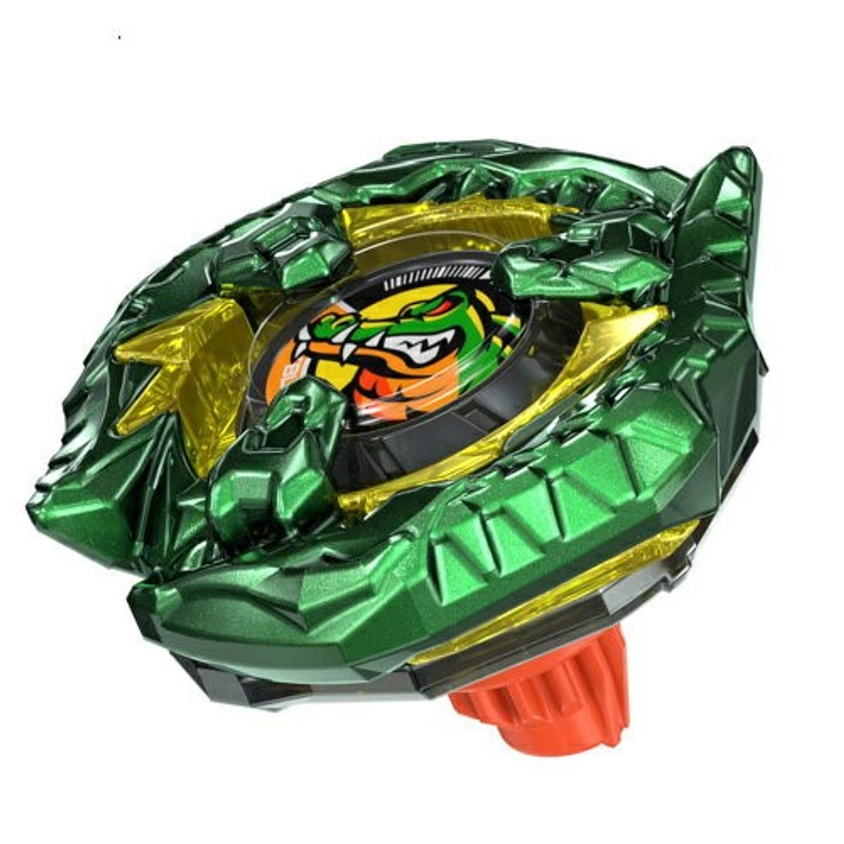 TAKARA TOMY - BEYBLADE X BX-00 CROCO CRUNCH 2-60Q METAL COAT GREEN