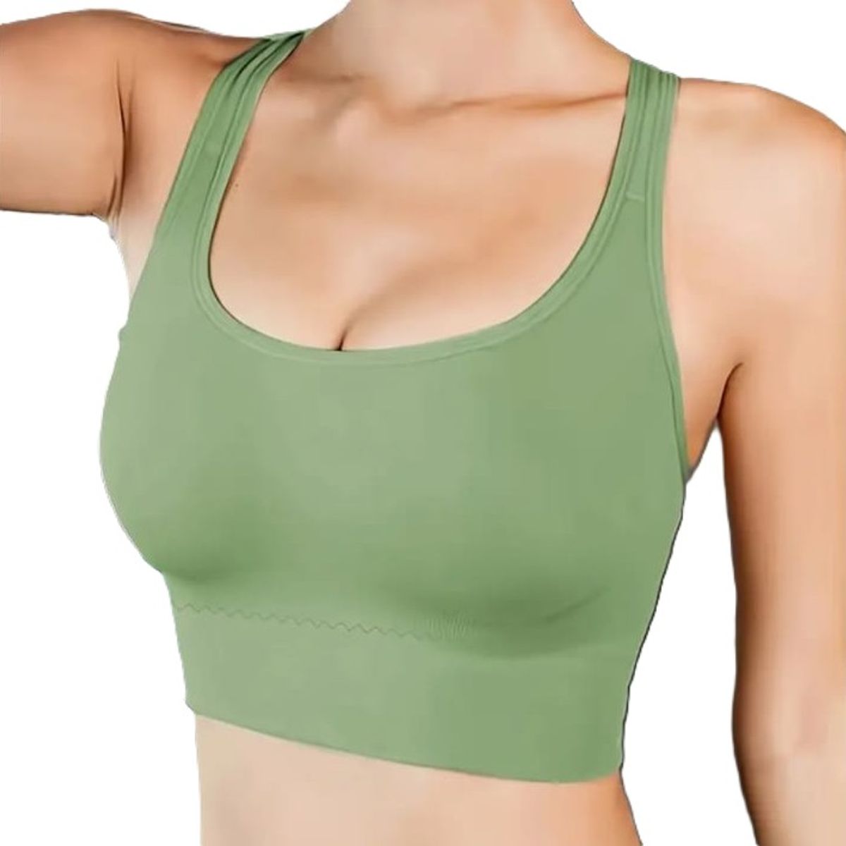 EPAUS - Top Deportivo con Soporte y Broche en Alta Elasticidad