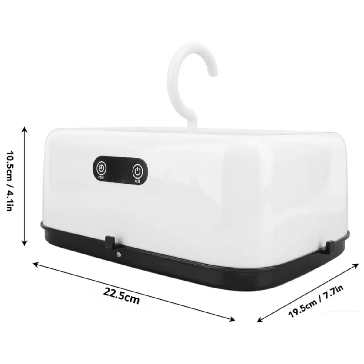 GENERICO - Secador De Ropa Portátil Eléctrica Plegable 10Kg