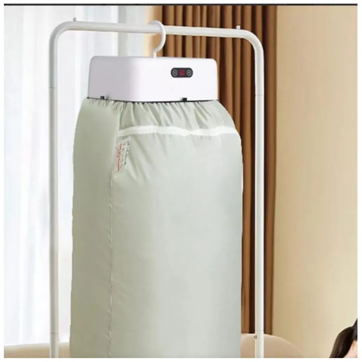 GENERICO - Secador De Ropa Portátil Eléctrica Plegable 10Kg