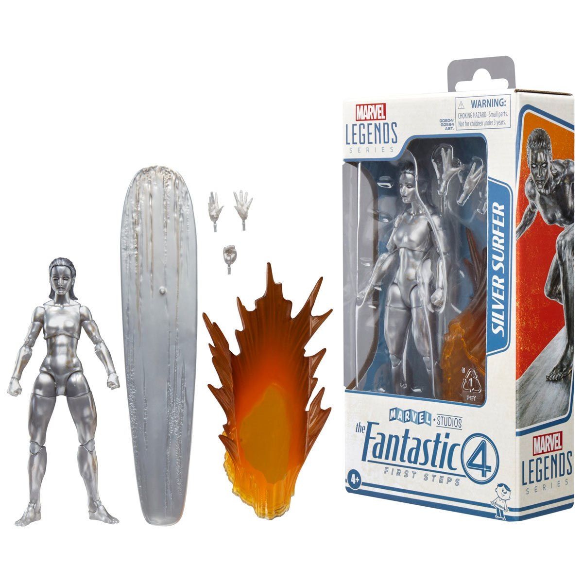 MARVEL - Los 4 Fantasticos 1ros Pasos Marvel Legends Silver Surfer