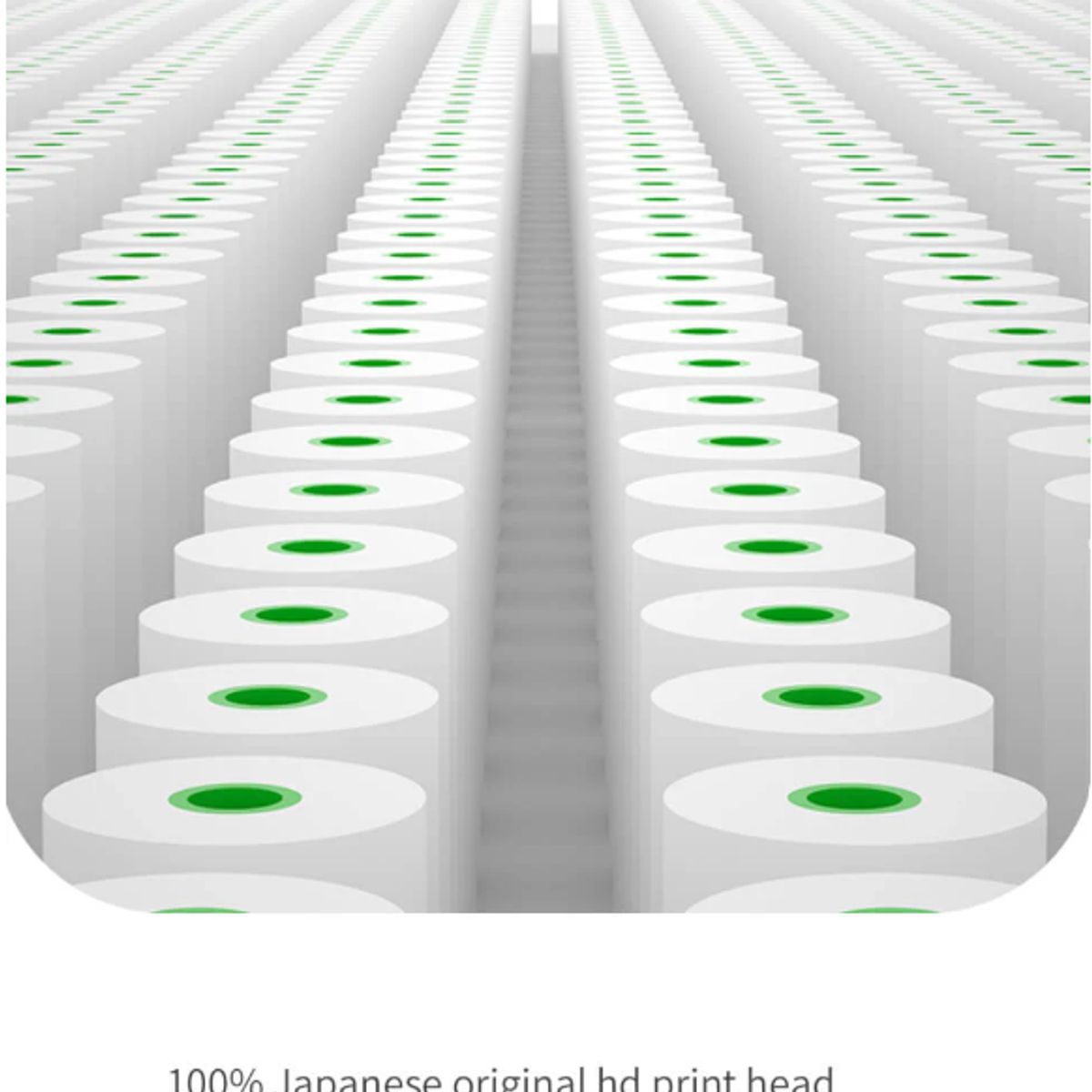 PERIPAGE - PERIPAGE A6 MINI IMPRESORA TERMICA 203DPI + 3 ROLLOS STICKER BLANCO