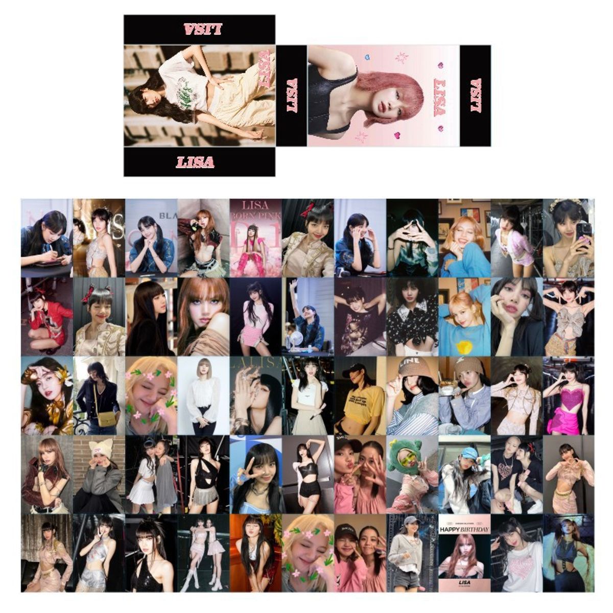 GENERICO - LOMOCARD LISA BLACK PINK