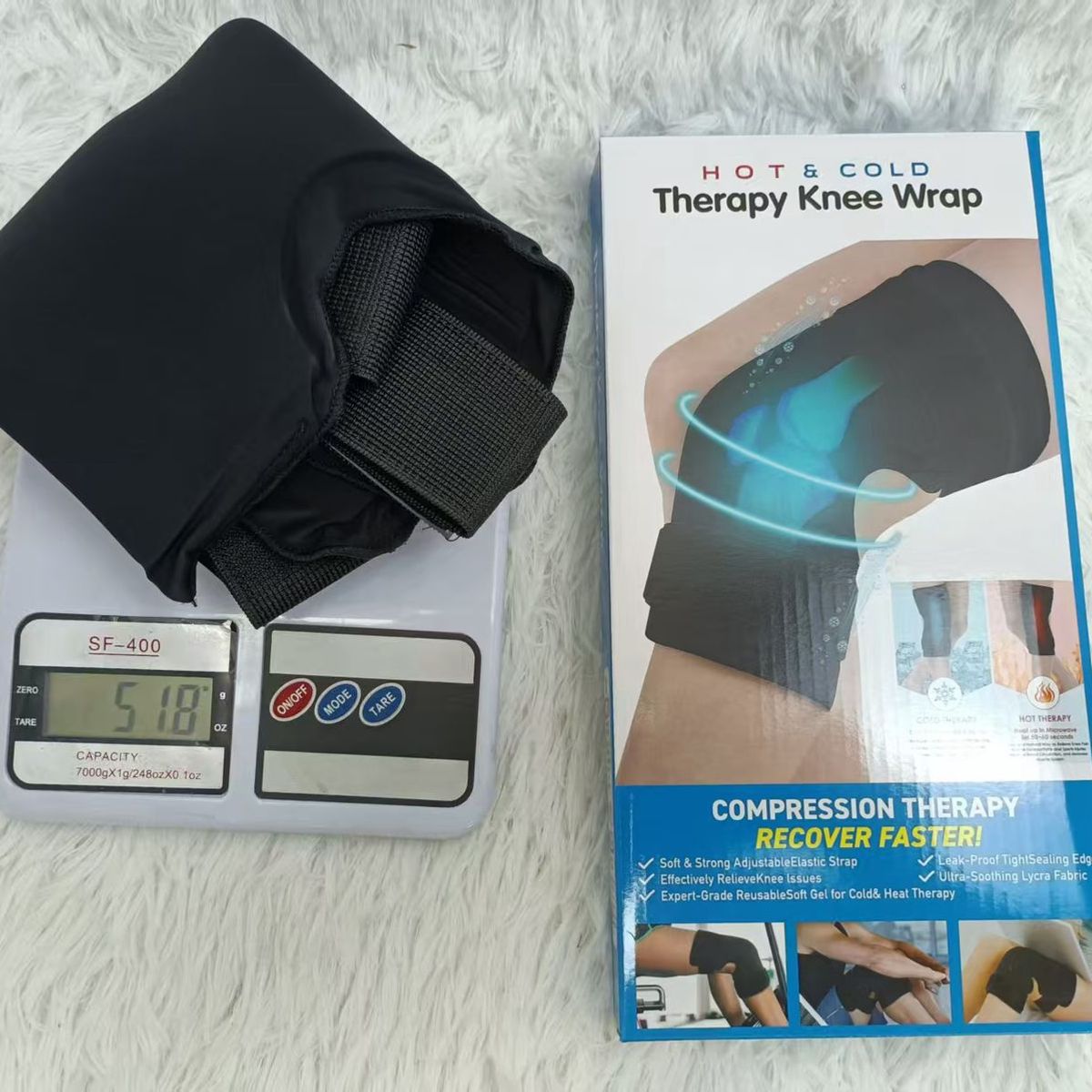 GENERICO - Rodilleras con Gel Frio o Calor