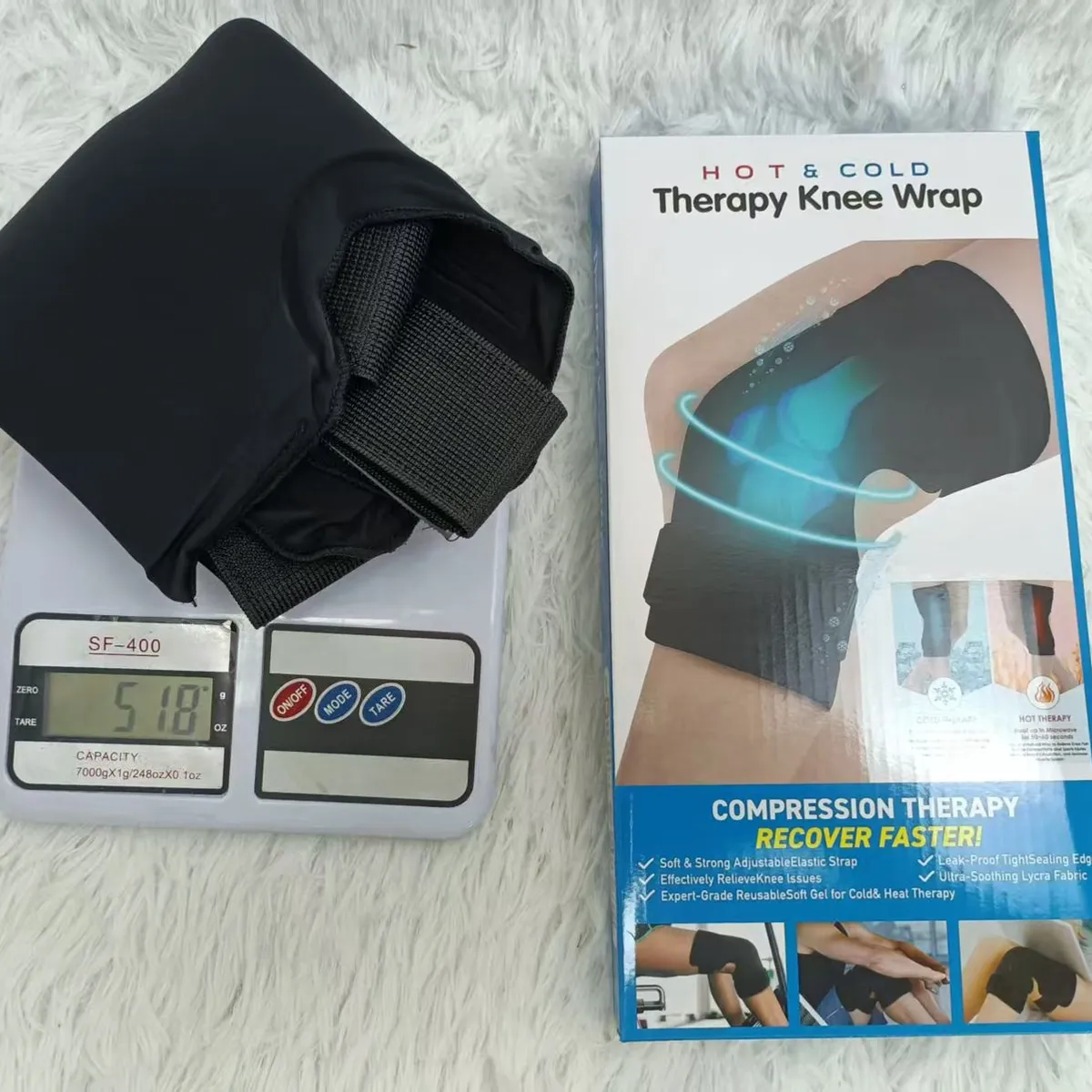 GENERICO - Rodilleras con Gel Frio o Calor