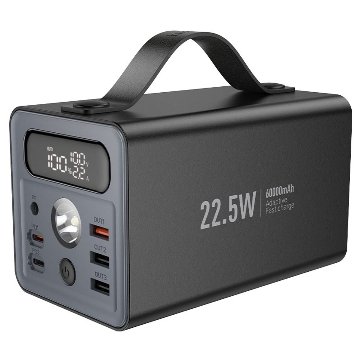 HOCO - Cargador Portátil 60000 Hoco J138 Usb / Tipo-c / 12v Dc