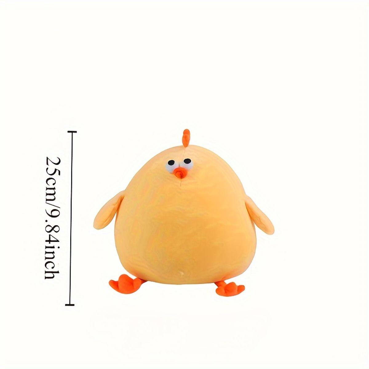 VATYERTY - Adorable pollito amarillo de peluche