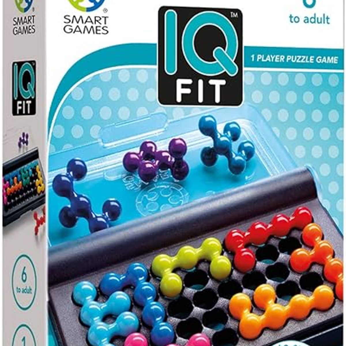 VATYERTY - SmartGames IQ Fit un divertido juego de viaje en 3D