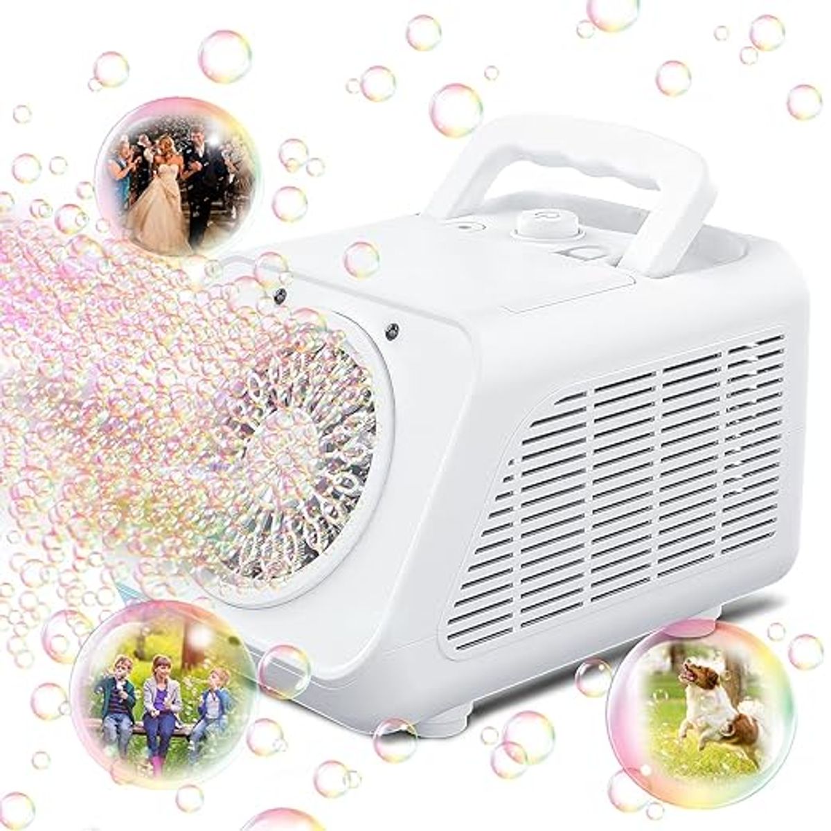 VATYERTY - Soplador automático portátil Ultimate Bubble Maker Verde