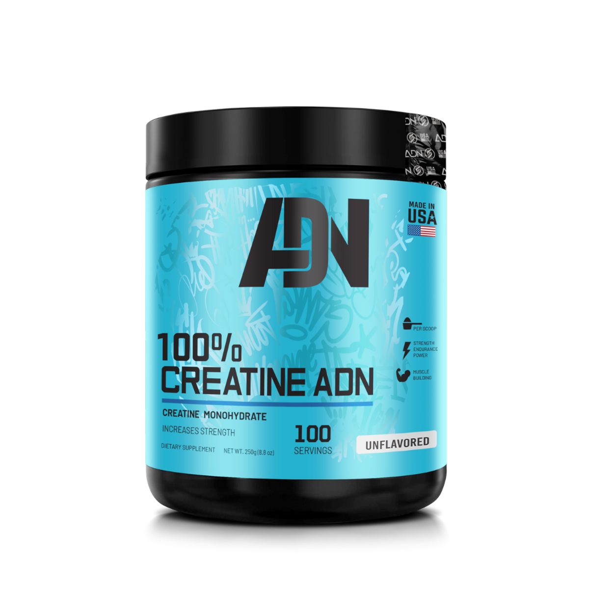 ADN - Creatina ADN 250 g + Shaker